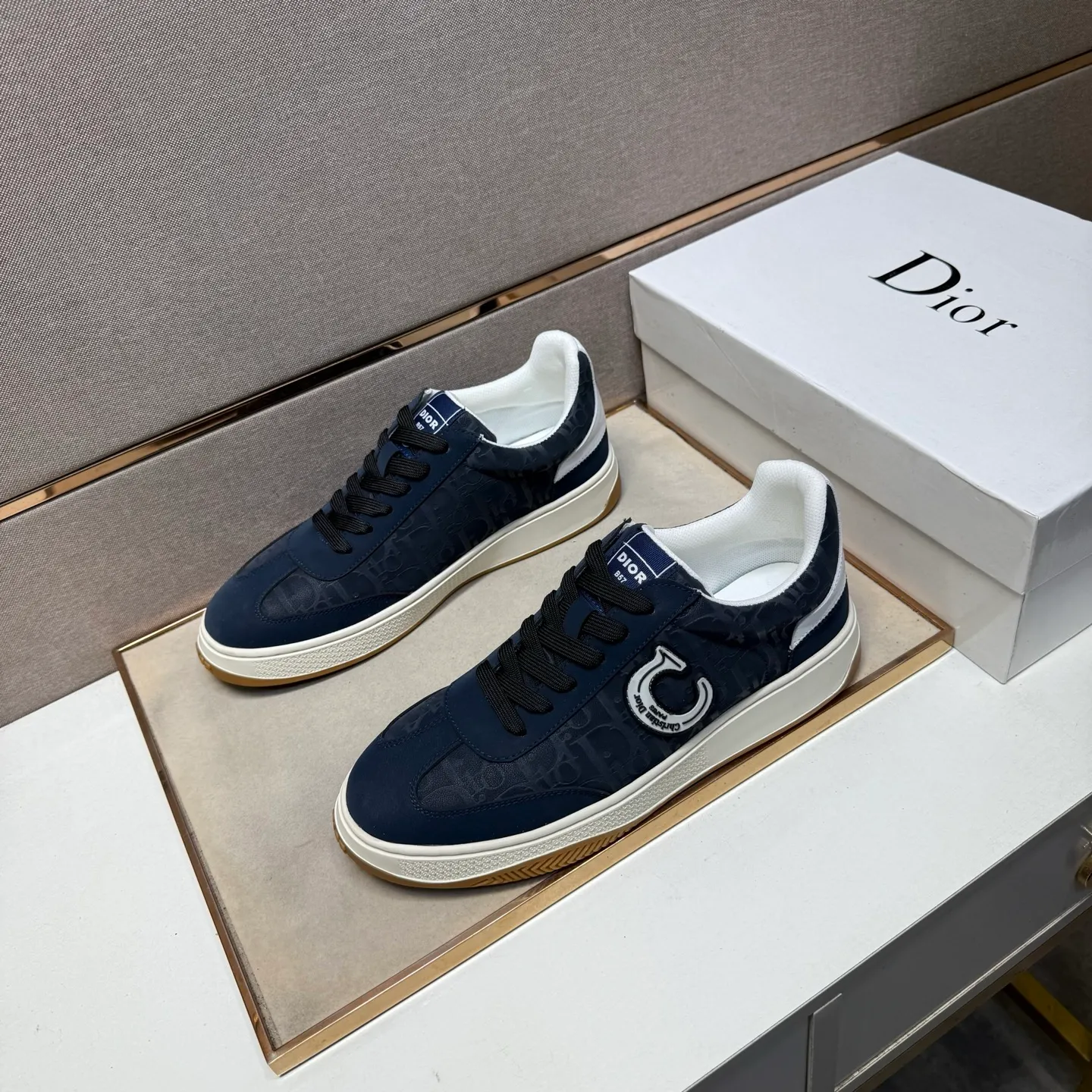 Men's men's shoes 💰pp380 [Dior~] Men's casual shoes 2025z cabinet sales simultaneously 🔶Size: 38-44 #️⃣ 🔷4 colors🔜The upper is made of multi-material splicing➕Mesh lining, comfortable and breathable, sole: original comfortable and wear-resistant outsole, ⚠️real thing📱photographed🎬real thing is better📢📢📢